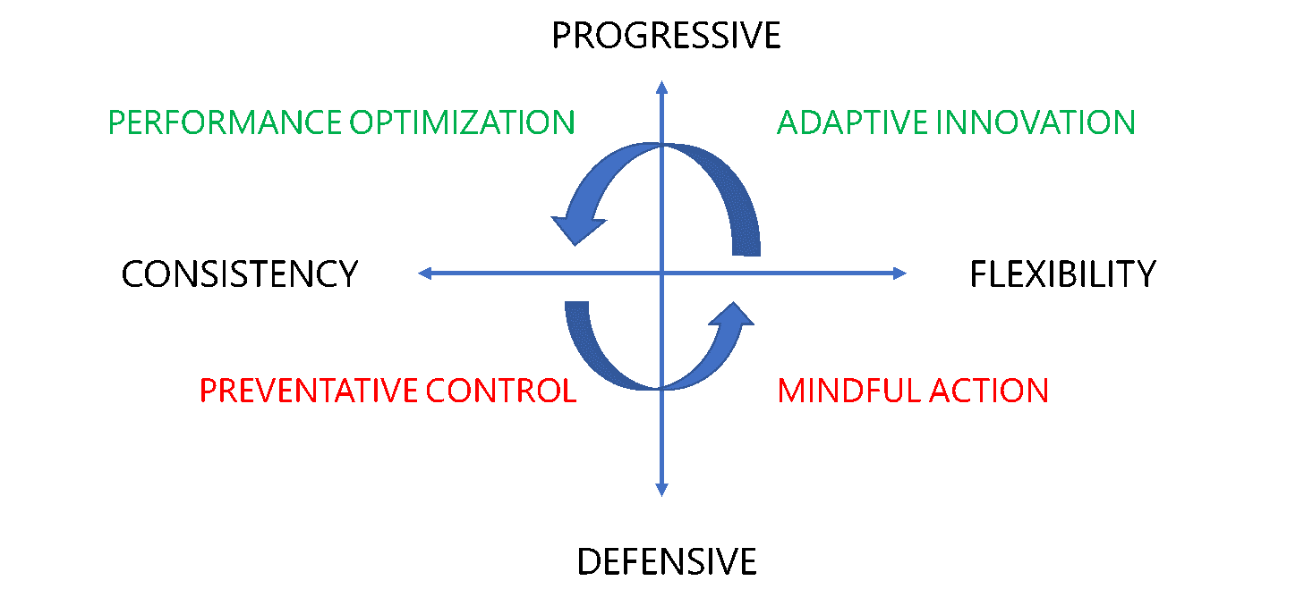 strategic tensions model