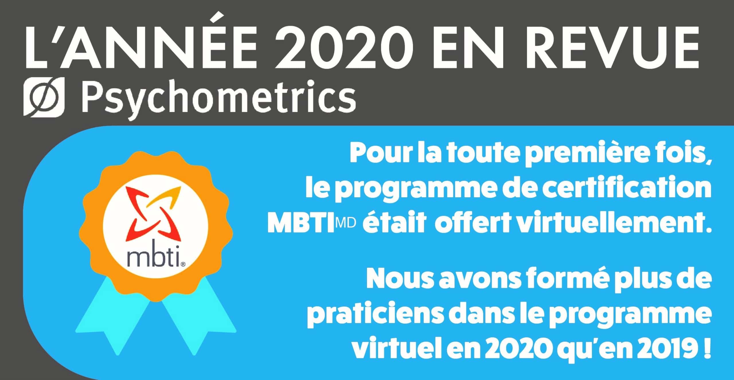 MBTI Certification Virtuelle Program Enligne