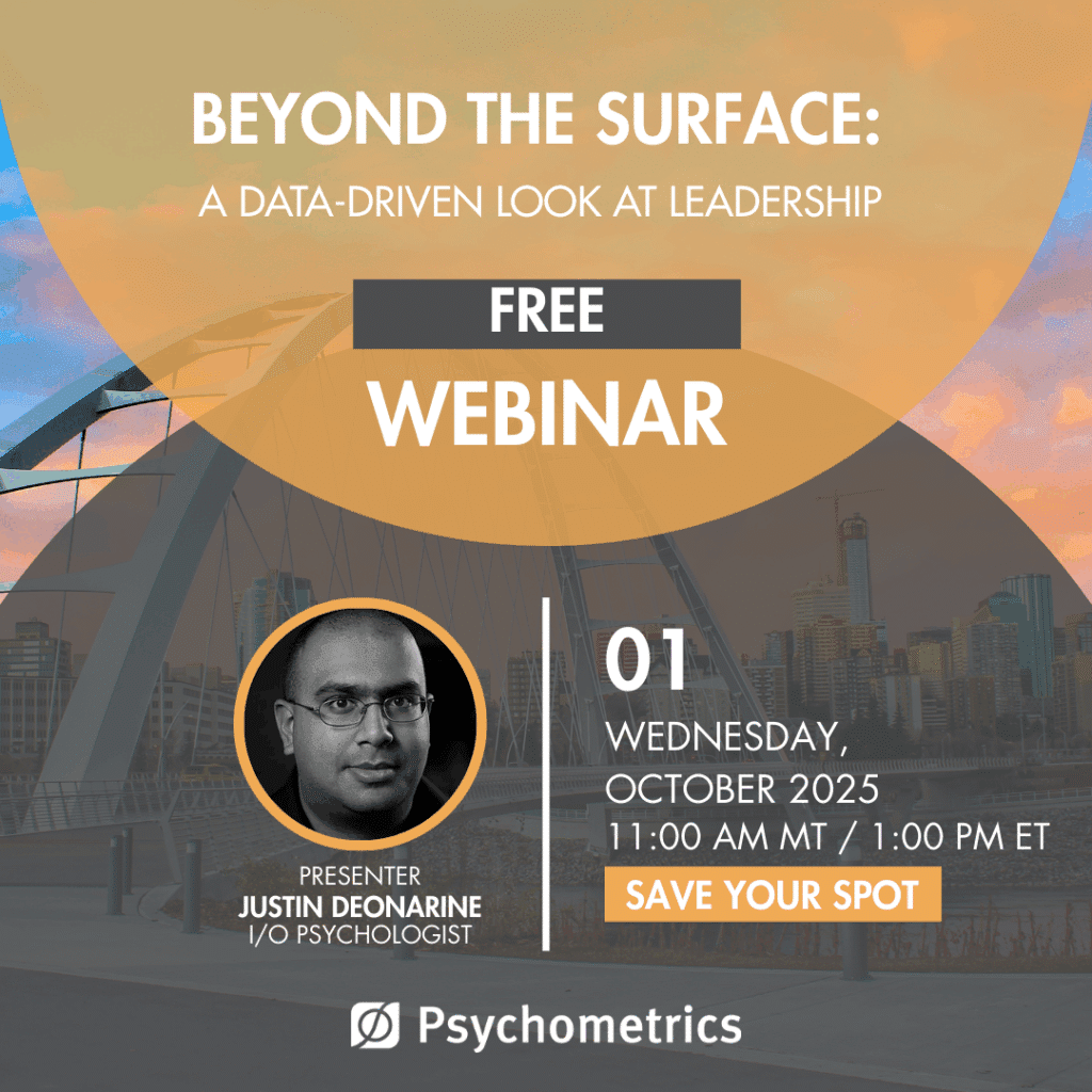 webinar: Beyond the Surface: A Data-Driven Look at Leadership